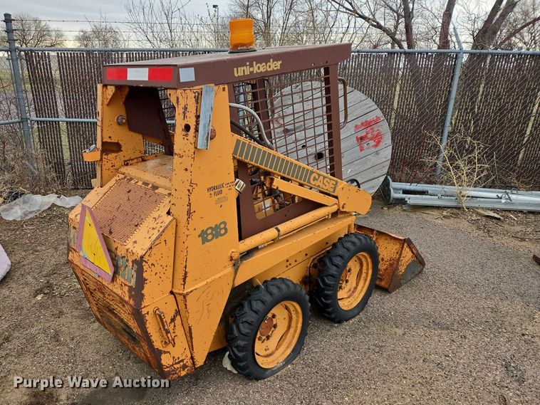 image for item EV5752 1987 Case 1818 skid steer loader