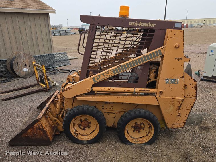 image for item EV5752 1987 Case 1818 skid steer loader