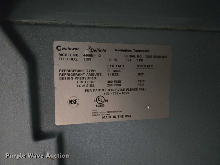 image for item EV5760 Delfield 4460N-12 prep table