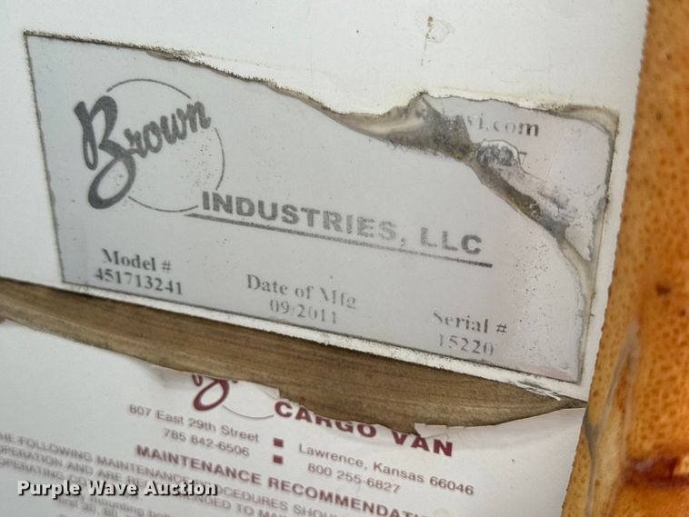 image for item EV7633 2011 Ford F650 Super Duty refrigerated delivery truck