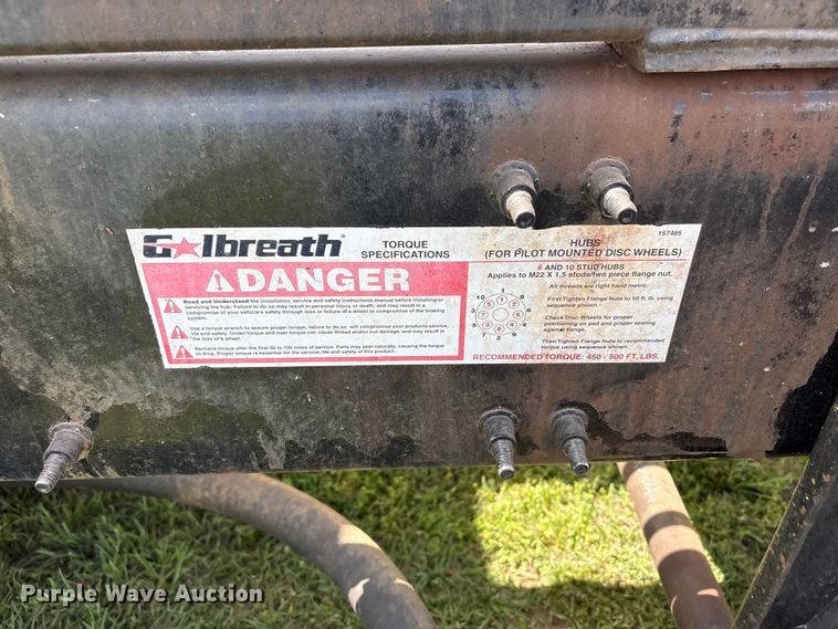 image for item EW1496 2015 Mack Gu  rollback truck