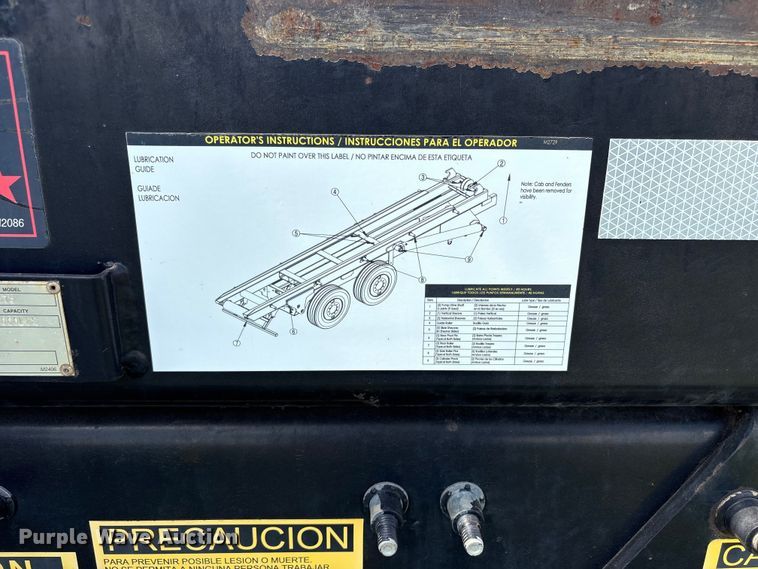 image for item EW1497 2019 Mack Granite rollback truck
