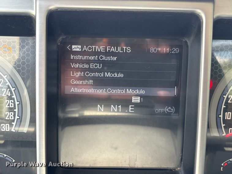 image for item EW1497 2019 Mack Granite rollback truck