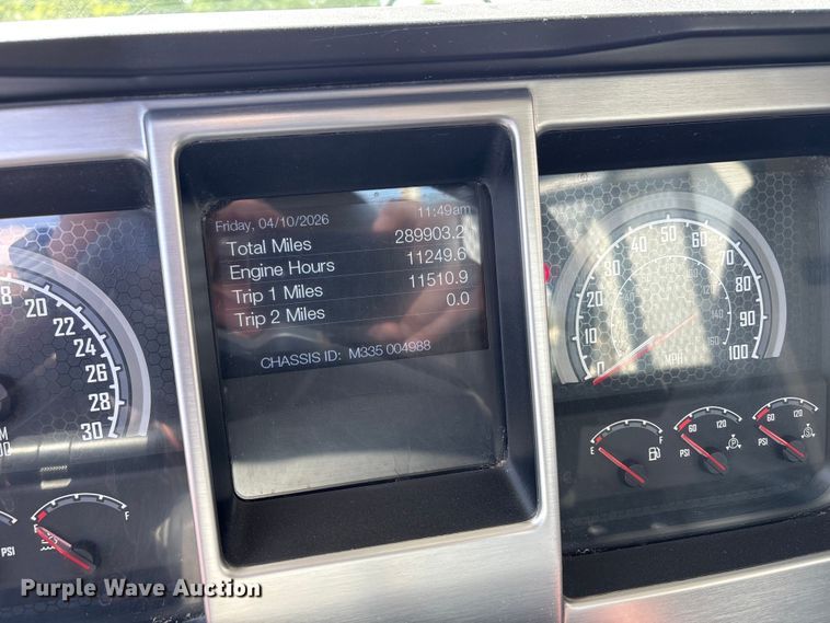 image for item EW1497 2019 Mack Granite rollback truck