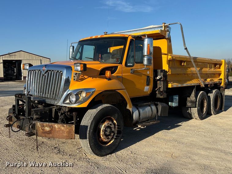 image for item FB3296 2009 International 7500 dump truck