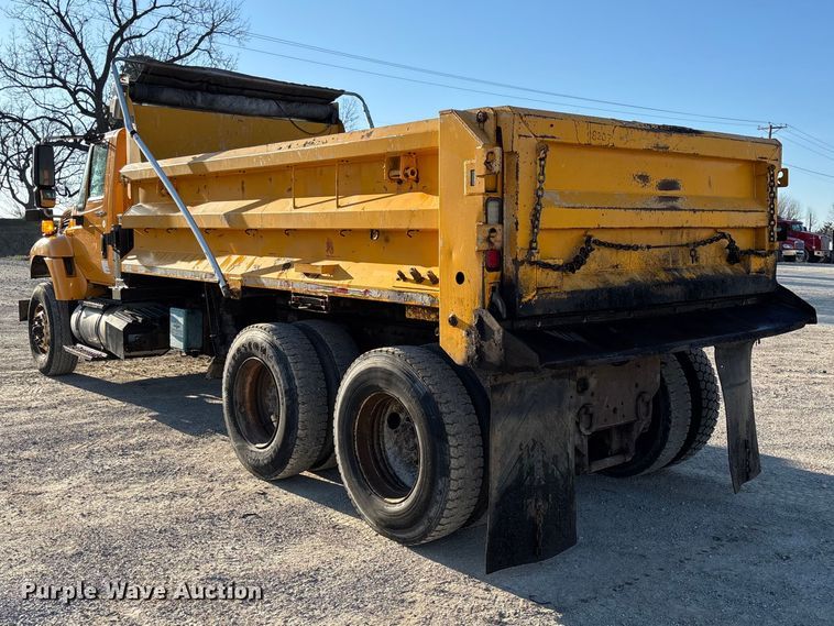 image for item FB3296 2009 International 7500 dump truck