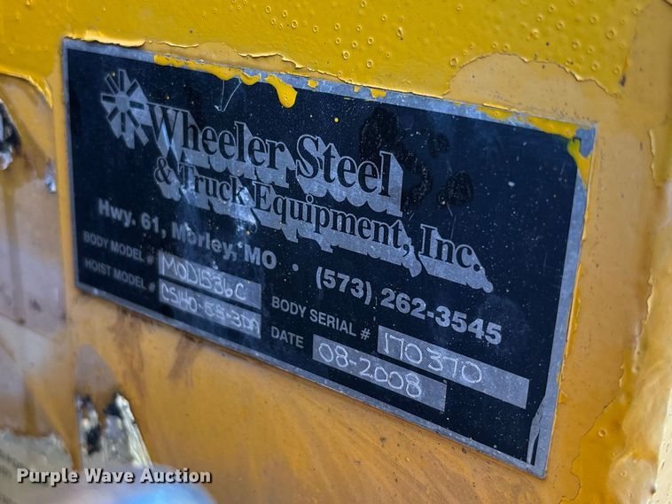 image for item FB3296 2009 International 7500 dump truck