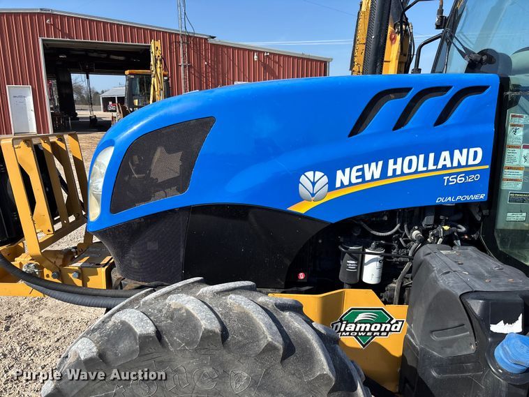 image for item FB3328 2016 New Holland T56.120 MFWD tractor