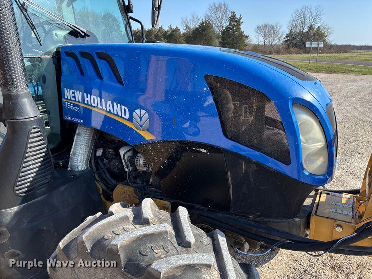 image for item FB3328 2016 New Holland T56.120 MFWD tractor