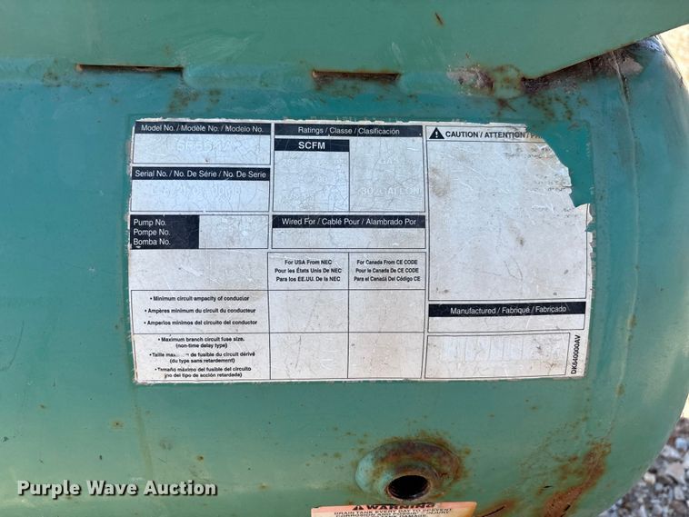 image for item FB3331 Speedaire 5F564A air compressor