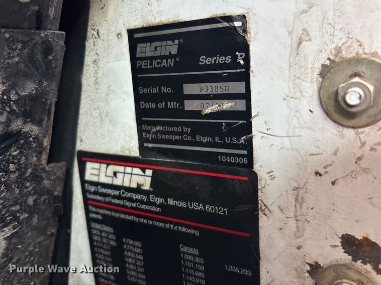 image for item FB3344 Elgin Pelican street sweeper