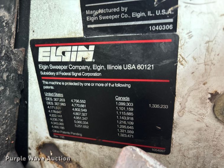 image for item FB3344 Elgin Pelican street sweeper