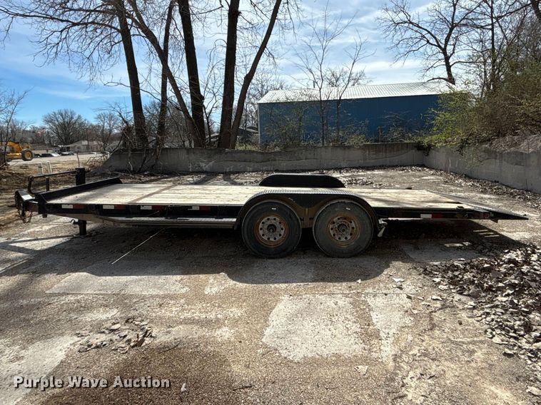 image for item FB3613 2015 Horse Creek Mfg. tilt deck equipment trailer