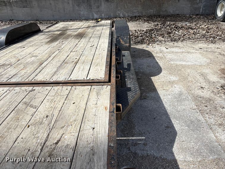 image for item FB3613 2015 Horse Creek Mfg. tilt deck equipment trailer