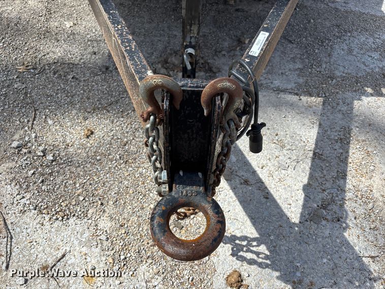 image for item FB3613 2015 Horse Creek Mfg. tilt deck equipment trailer