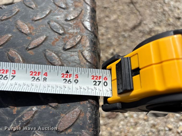 image for item FB3613 2015 Horse Creek Mfg. tilt deck equipment trailer