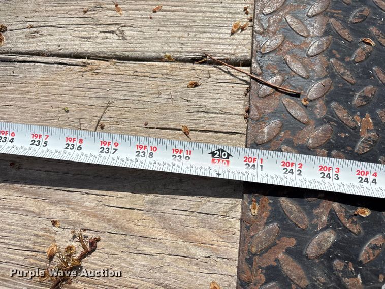 image for item FB3613 2015 Horse Creek Mfg. tilt deck equipment trailer