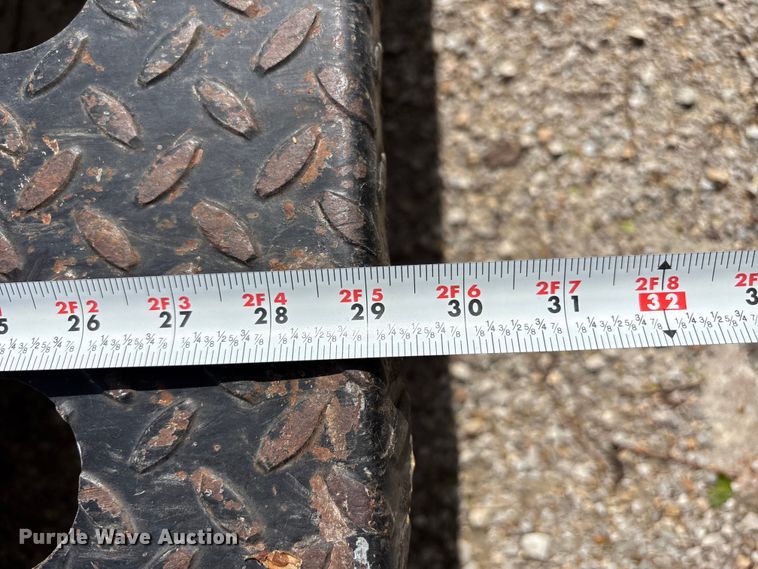 image for item FB3613 2015 Horse Creek Mfg. tilt deck equipment trailer