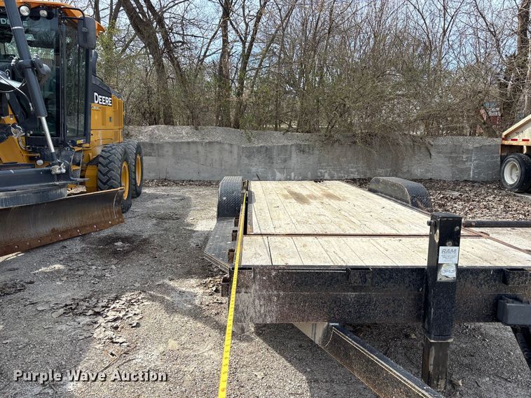 image for item FB3613 2015 Horse Creek Mfg. tilt deck equipment trailer