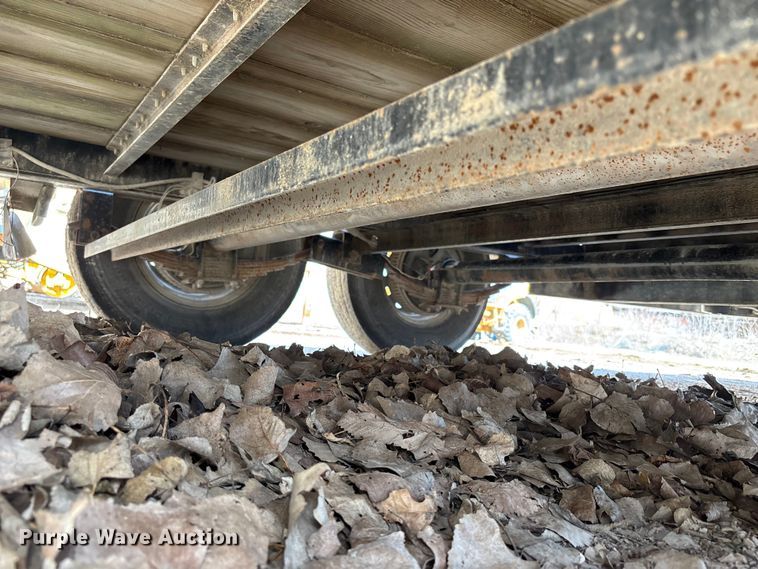 image for item FB3613 2015 Horse Creek Mfg. tilt deck equipment trailer