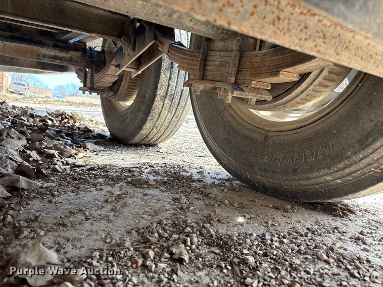 image for item FB3613 2015 Horse Creek Mfg. tilt deck equipment trailer