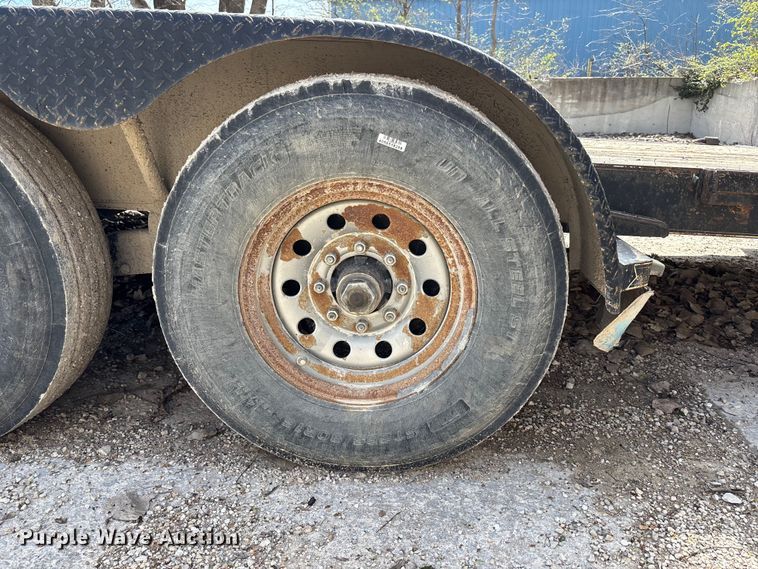 image for item FB3613 2015 Horse Creek Mfg. tilt deck equipment trailer