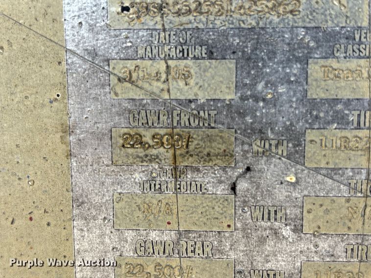 image for item FB3616 2005 Corn Belt Mfg. bottom dump trailer