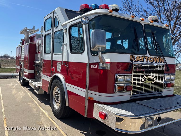 image for item FB3637 2000 E-One  pumper fire truck