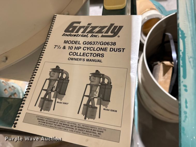 image for item FB7120 Grizzly G0638 dust collection