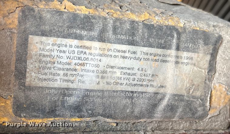 image for item FB8622 1999 John Deere 310SE backhoe