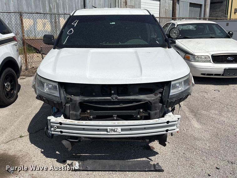 image for item FB8653 2017 Ford Explorer Police Interceptor SUV