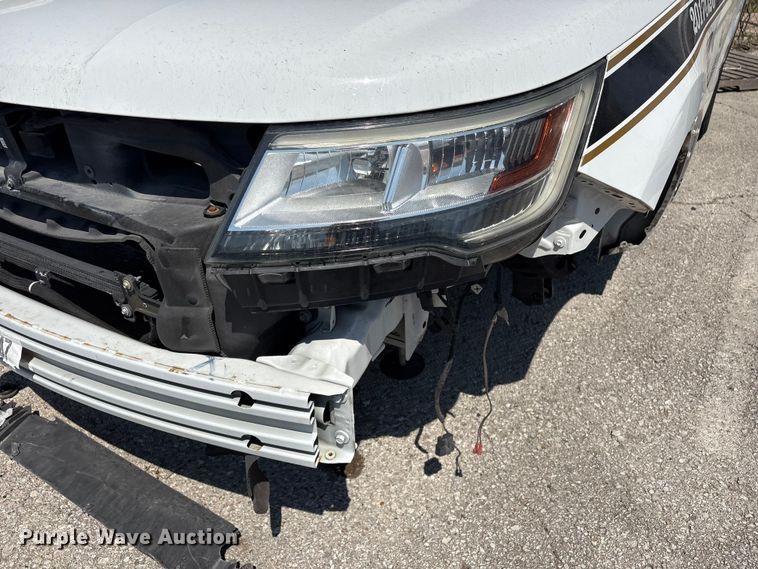 image for item FB8653 2017 Ford Explorer Police Interceptor SUV