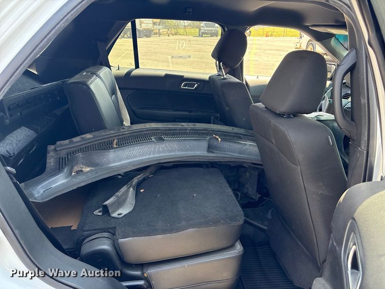 image for item FB8653 2017 Ford Explorer Police Interceptor SUV