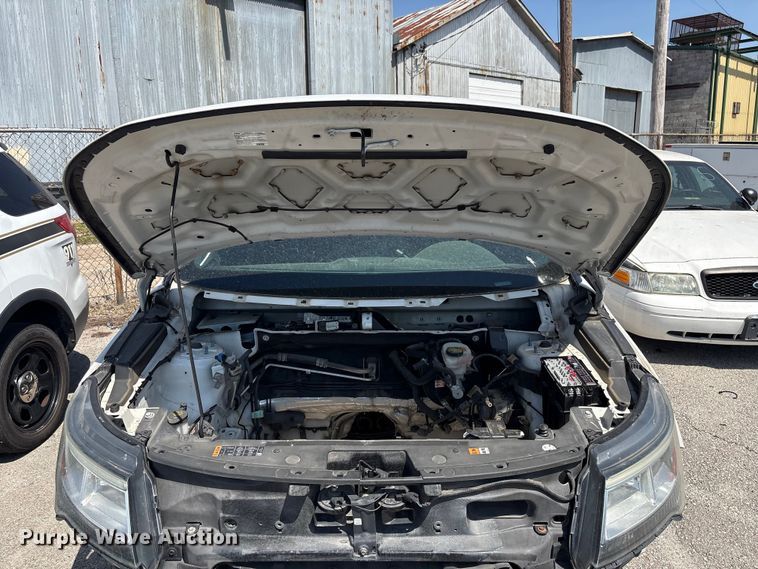 image for item FB8653 2017 Ford Explorer Police Interceptor SUV