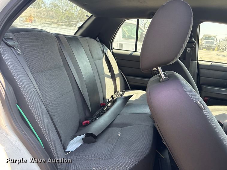 image for item FB8654 2011 Ford Crown Victoria Police Interceptor 