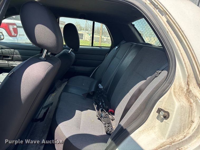 image for item FB8654 2011 Ford Crown Victoria Police Interceptor 