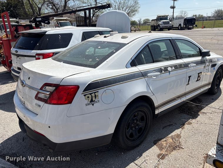 image for item FB8655 2013 Ford Taurus Police Interceptor 