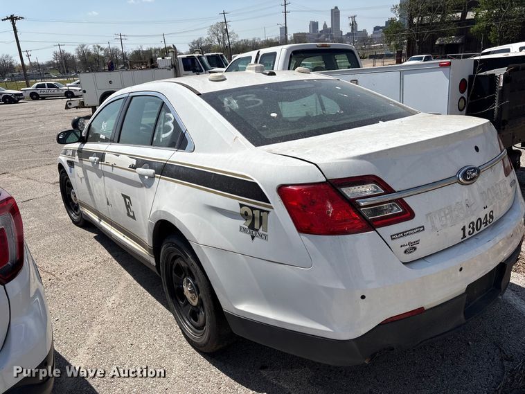 image for item FB8655 2013 Ford Taurus Police Interceptor 