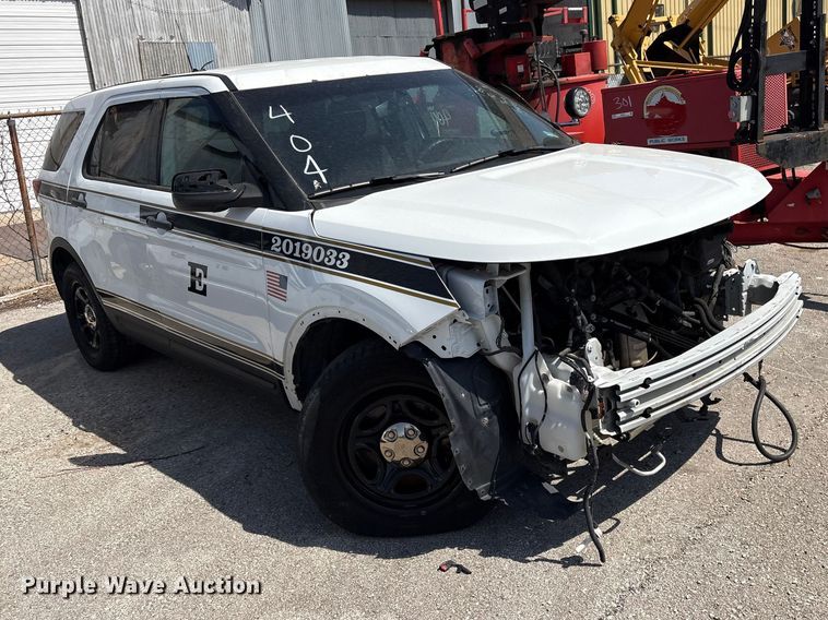 image for item FB8656 2019 Ford Explorer Police Interceptor SUV