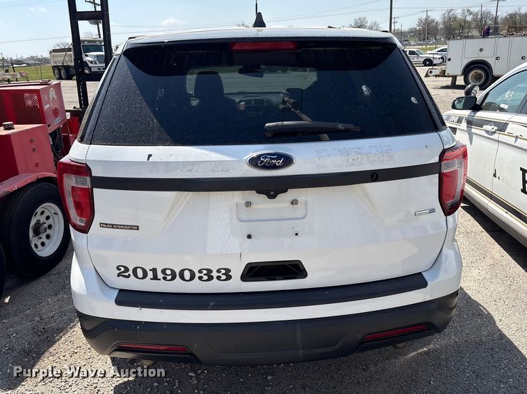 image for item FB8656 2019 Ford Explorer Police Interceptor SUV