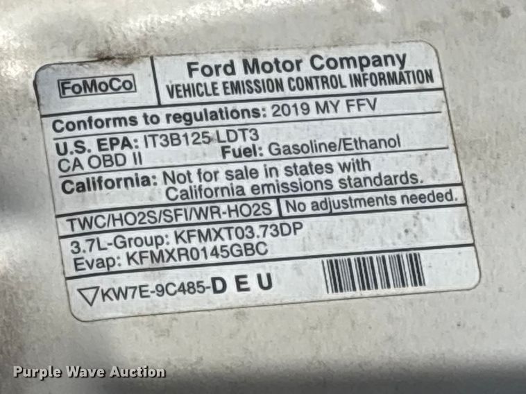 image for item FB8656 2019 Ford Explorer Police Interceptor SUV