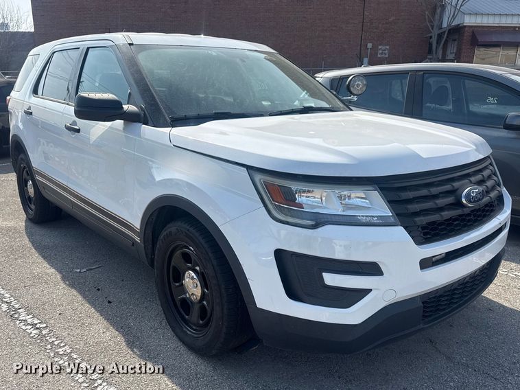 image for item FB8659 2017 Ford Explorer Police Interceptor SUV