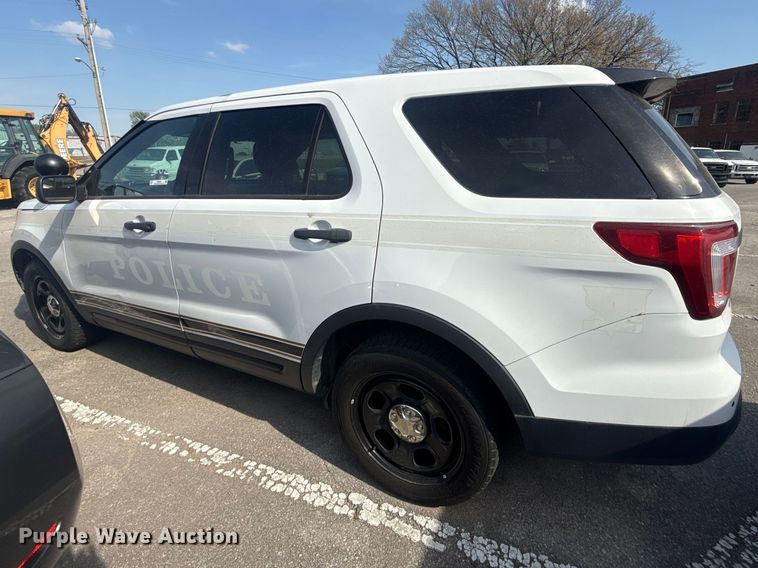 image for item FB8659 2017 Ford Explorer Police Interceptor SUV