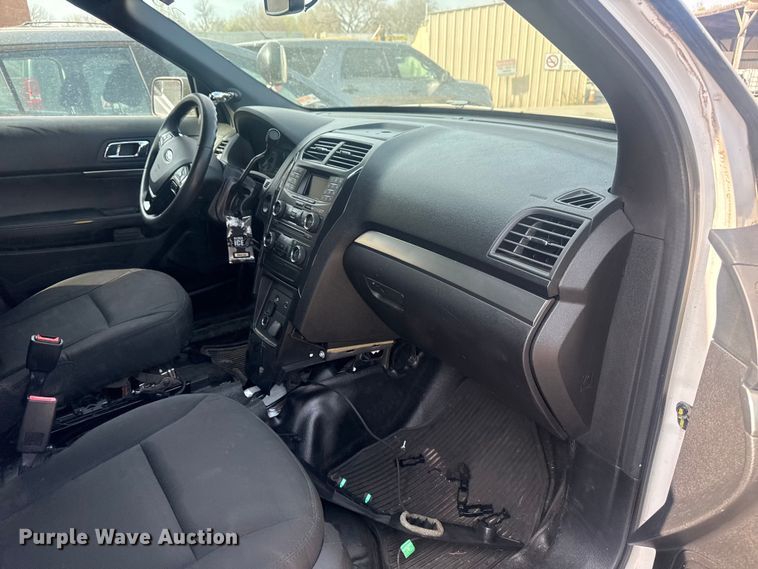 image for item FB8659 2017 Ford Explorer Police Interceptor SUV
