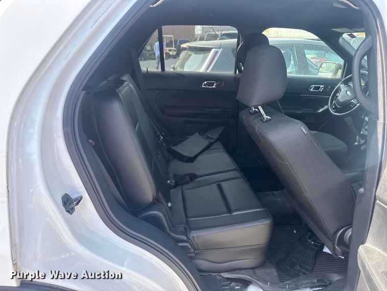 image for item FB8659 2017 Ford Explorer Police Interceptor SUV