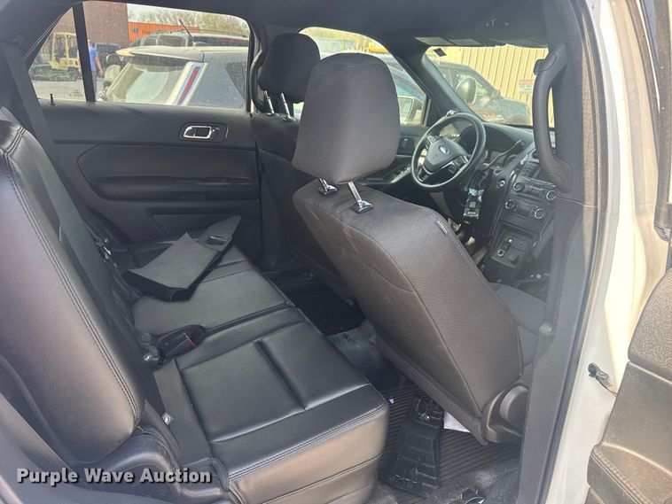 image for item FB8659 2017 Ford Explorer Police Interceptor SUV