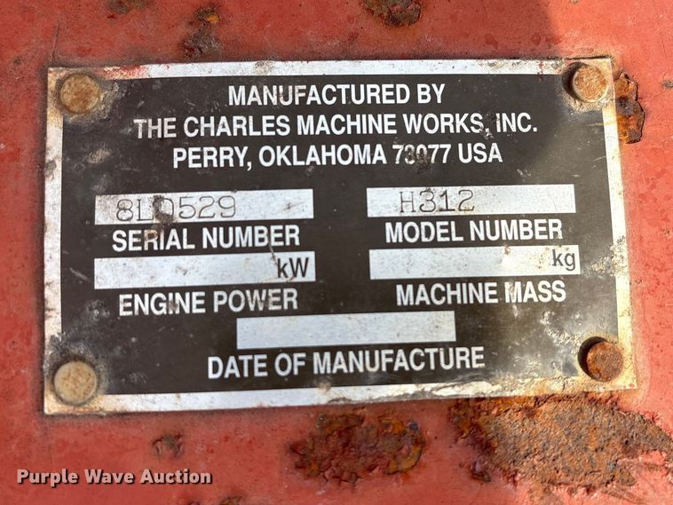 image for item FB8666 1995 Ditch Witch 3500 trencher