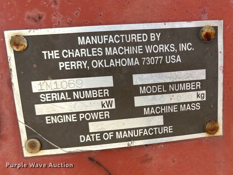 image for item FB8666 1995 Ditch Witch 3500 trencher