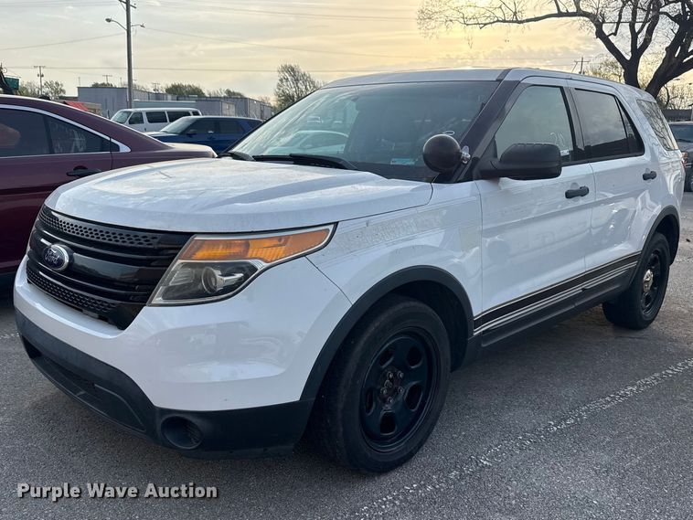 image for item FB8671 2013 Ford Explorer Police Interceptor SUV