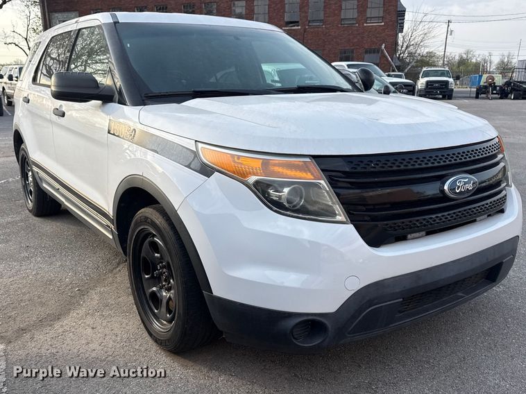 image for item FB8671 2013 Ford Explorer Police Interceptor SUV